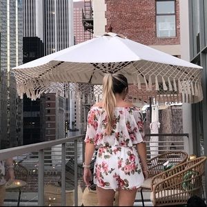 Show Me Your Mumu floral romper, size S